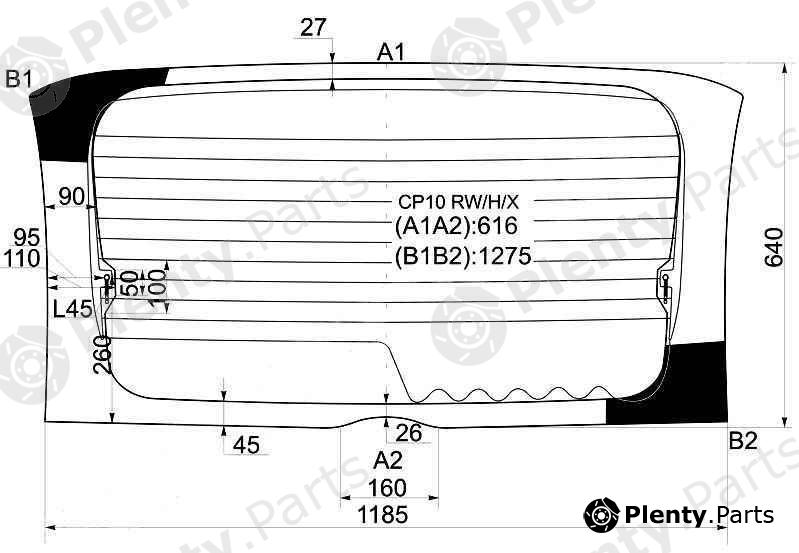  XYG part CP10RW/H/X (CP10RWHX) Replacement part