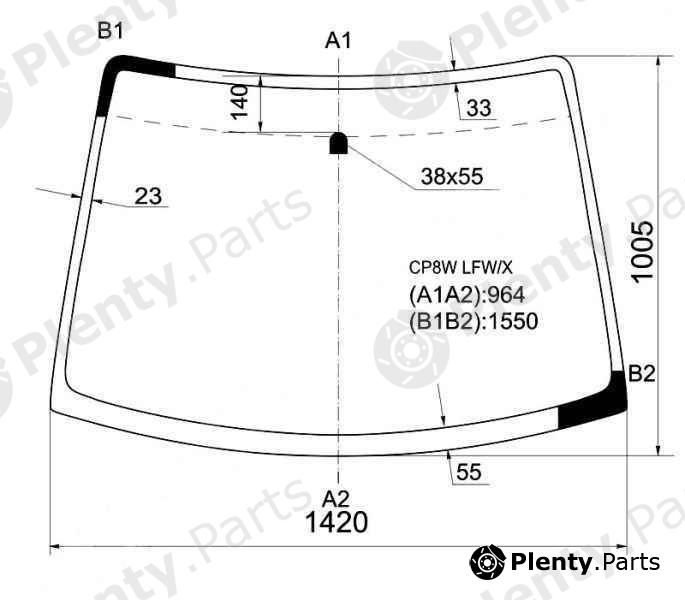  XYG part CP8WLFW/X (CP8WLFWX) Replacement part