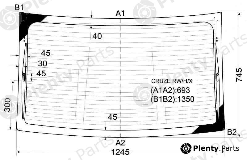  XYG part CRUZERW/H/X (CRUZERWHX) Replacement part