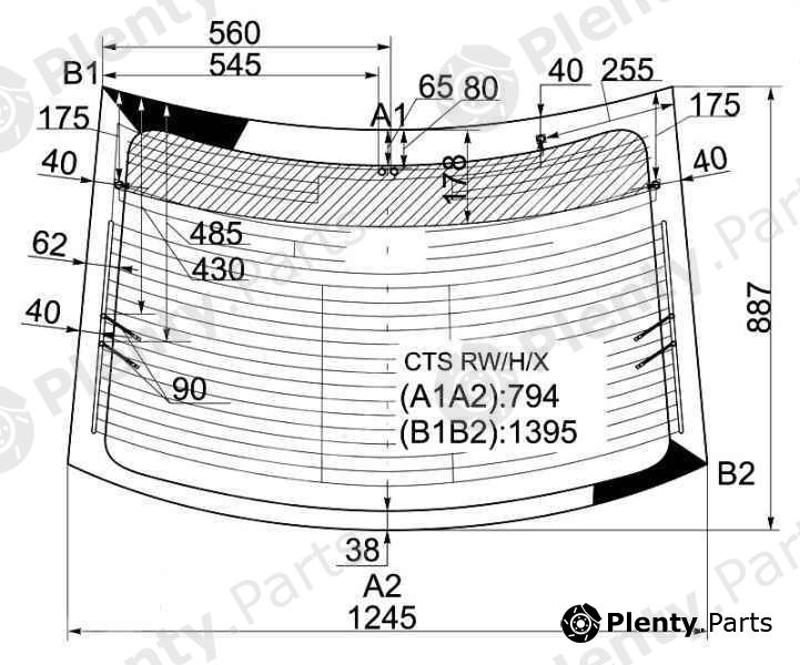  XYG part CTSRW/H/X (CTSRWHX) Replacement part