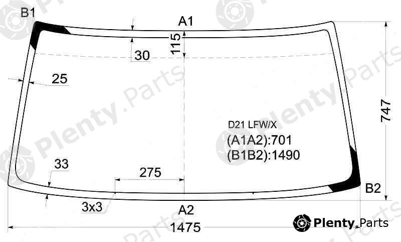  XYG part D21LFW/X (D21LFWX) Replacement part