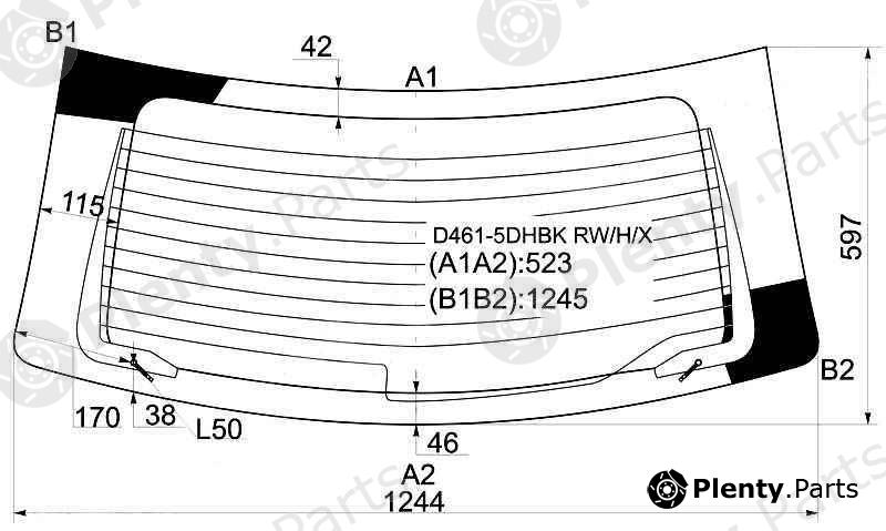  XYG part D461-5DHBKRW/H/X (D4615DHBKRWHX) Replacement part
