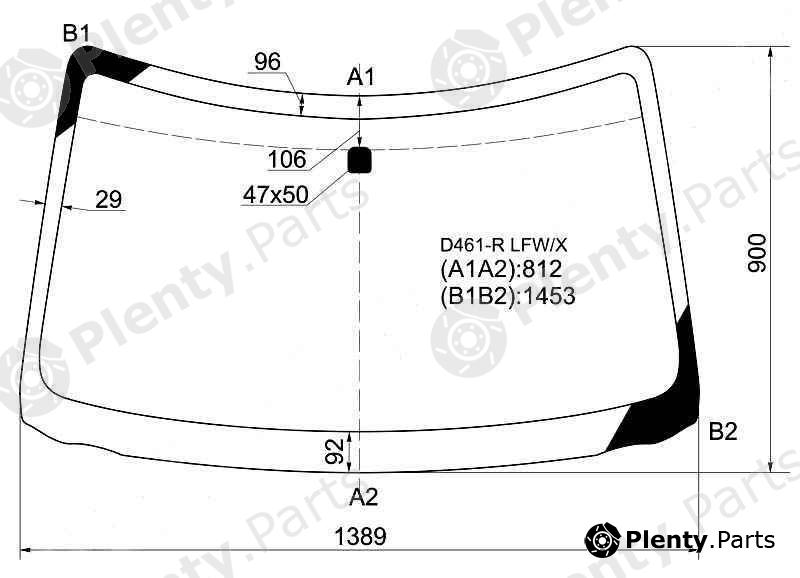  XYG part D461-RLFW/X (D461RLFWX) Replacement part