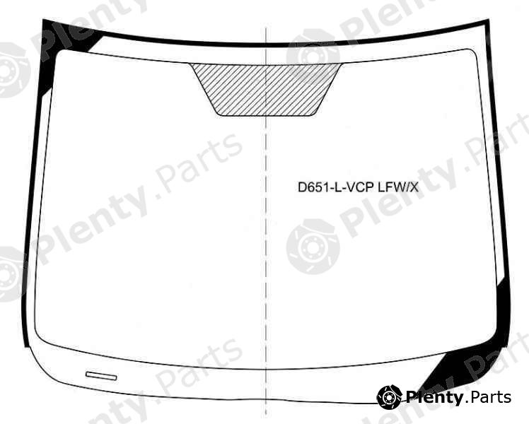  XYG part D651-L-VCPLFW/X (D651LVCPLFWX) Replacement part