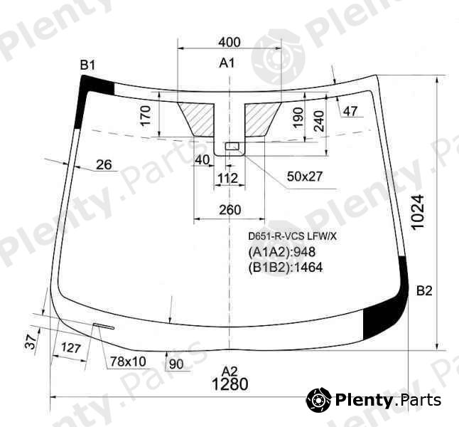  XYG part D651-R-VCSLFW/X (D651RVCSLFWX) Replacement part