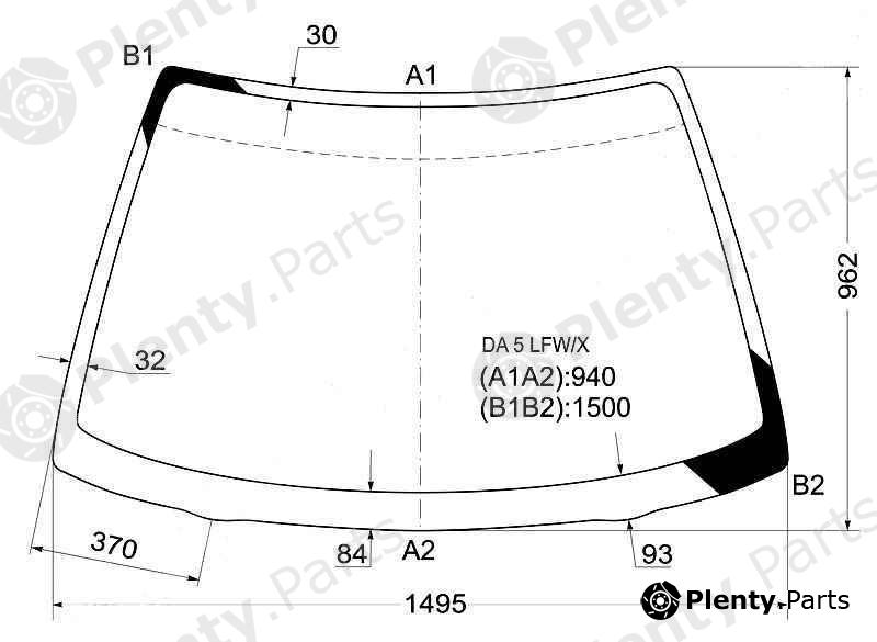  XYG part DA5LFW/X (DA5LFWX) Replacement part