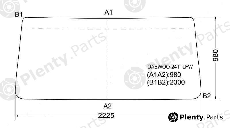  XYG part DAEWOO-24TLFW (DAEWOO24TLFW) Replacement part
