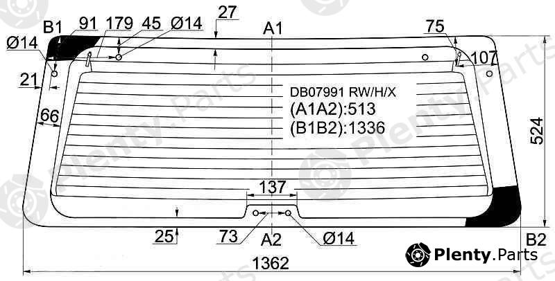  XYG part DB07991RW/H/X (DB07991RWHX) Replacement part