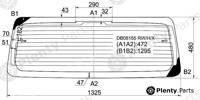  XYG part DB08155RW/H/X (DB08155RWHX) Replacement part