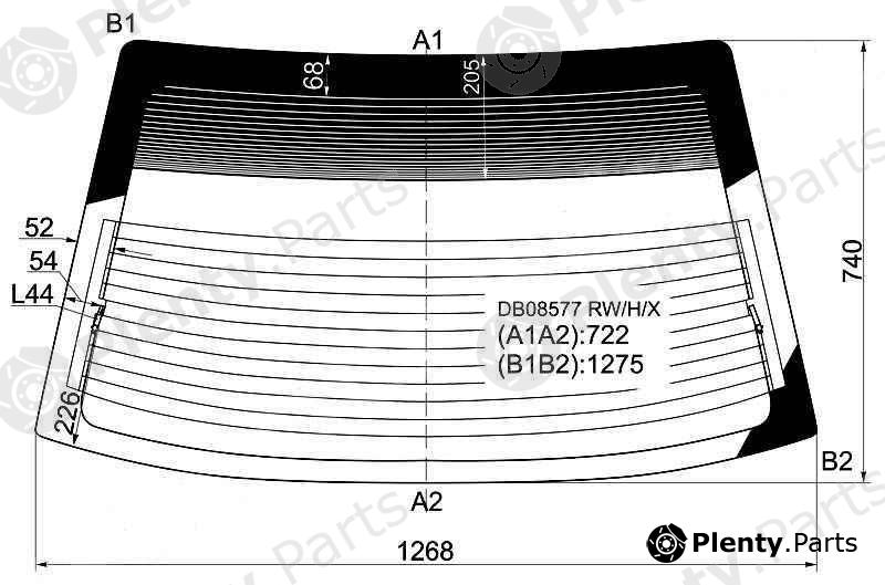  XYG part DB08577RW/H/X (DB08577RWHX) Replacement part