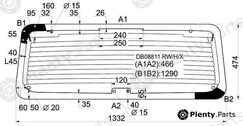  XYG part DB08811RW/H/X (DB08811RWHX) Replacement part