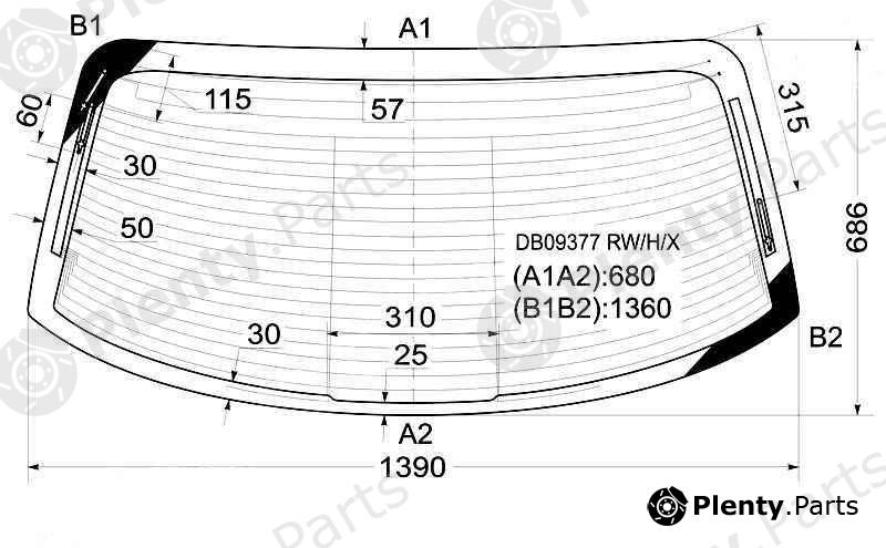  XYG part DB09377RW/H/X (DB09377RWHX) Replacement part