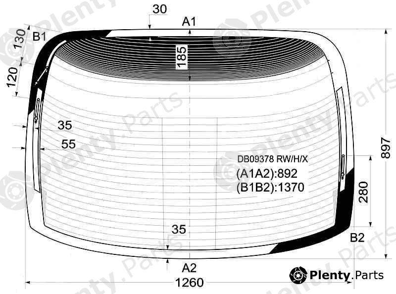  XYG part DB09378RW/H/X (DB09378RWHX) Replacement part