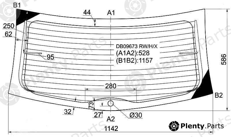  XYG part DB09673RW/H/X (DB09673RWHX) Replacement part