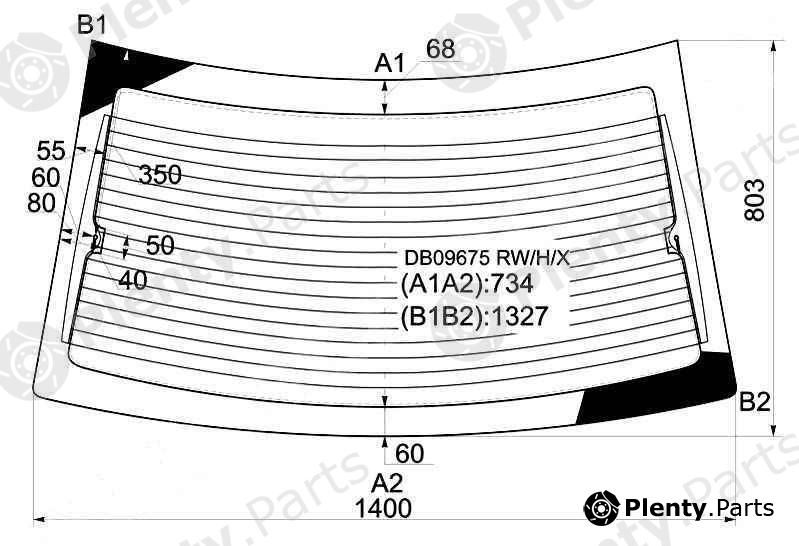  XYG part DB09675RW/H/X (DB09675RWHX) Replacement part