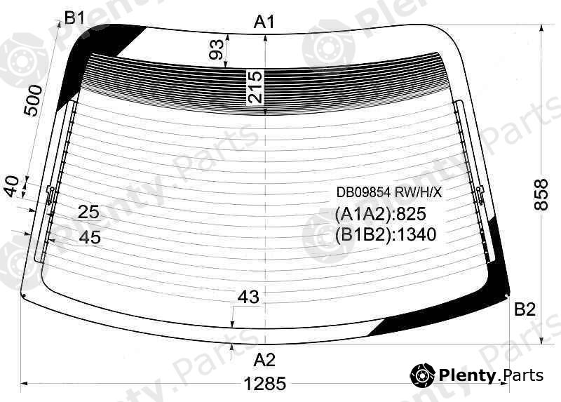  XYG part DB09854RW/H/X (DB09854RWHX) Replacement part