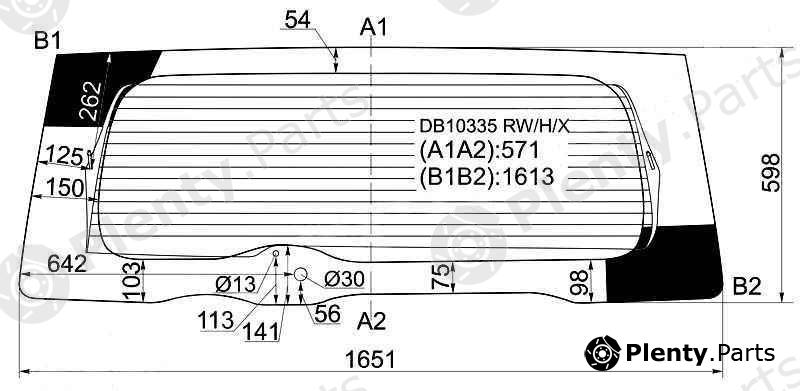  XYG part DB10335RW/H/X (DB10335RWHX) Replacement part
