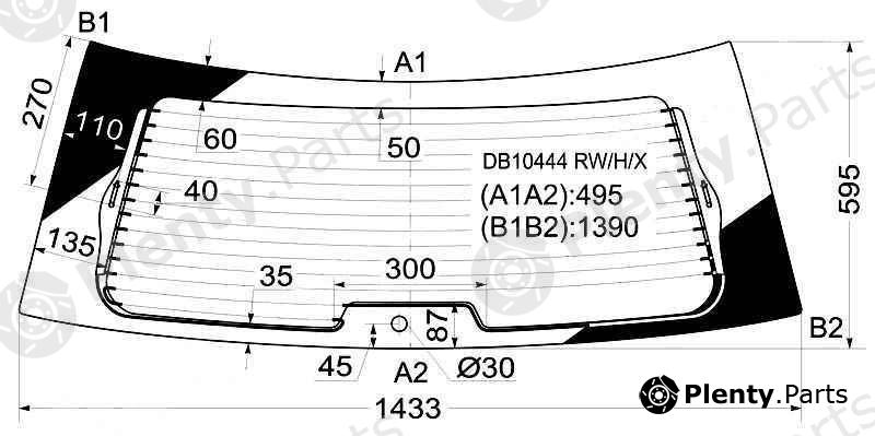  XYG part DB10444RW/H/X (DB10444RWHX) Replacement part