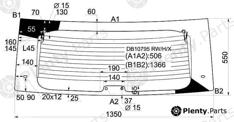 XYG part DB10795RW/H/X (DB10795RWHX) Replacement part