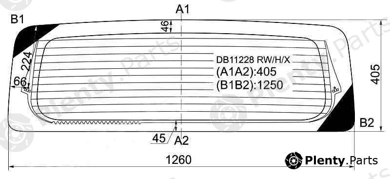  XYG part DB11228RW/H/X (DB11228RWHX) Replacement part