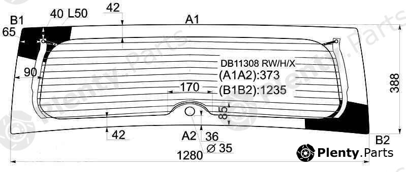  XYG part DB11308RW/H/X (DB11308RWHX) Replacement part
