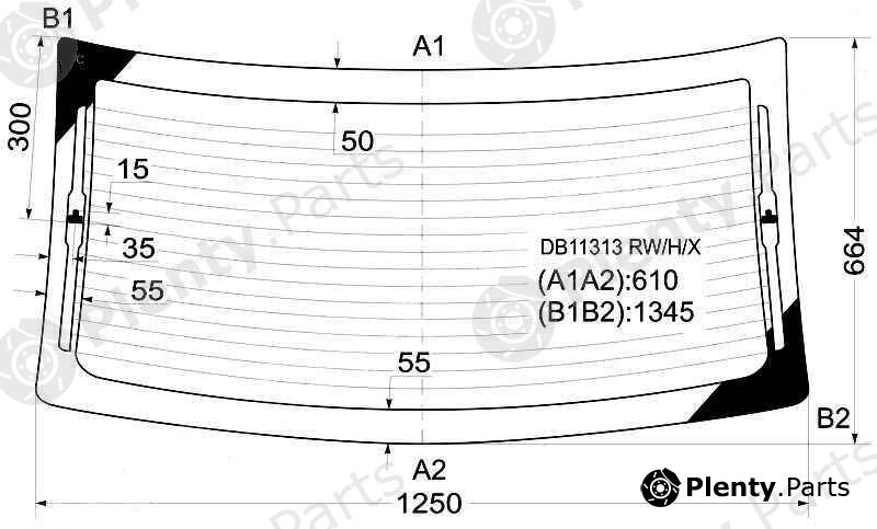  XYG part DB11313RW/H/X (DB11313RWHX) Replacement part
