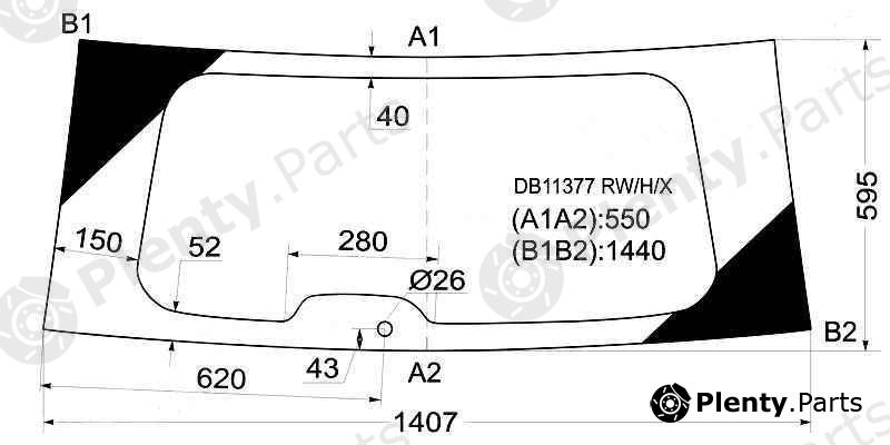  XYG part DB11377RW/H/X (DB11377RWHX) Replacement part
