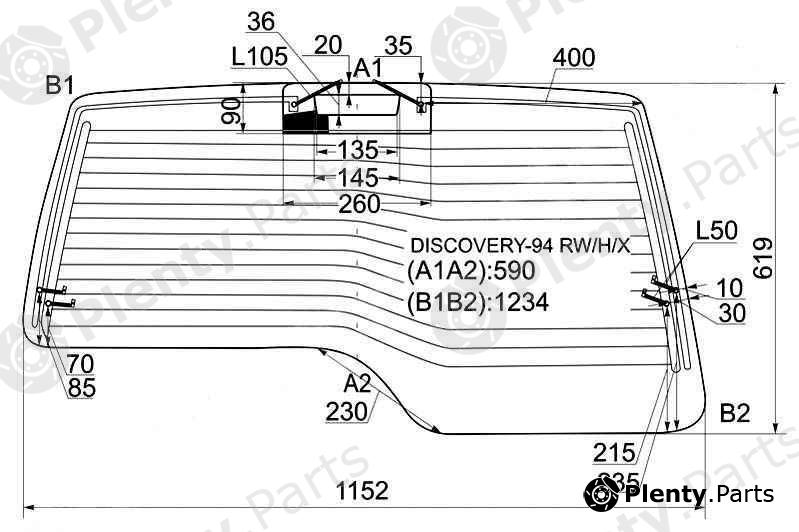  XYG part DISCOVERY-94RW/H/X (DISCOVERY94RWHX) Replacement part