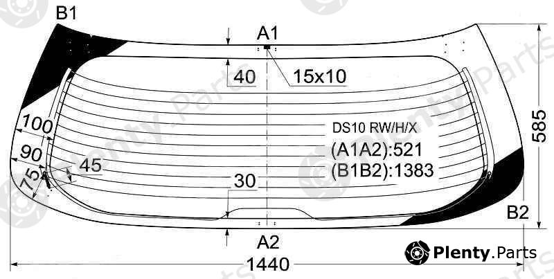  XYG part DS10RW/H/X (DS10RWHX) Replacement part