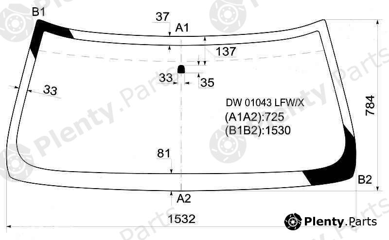  XYG part DW01043LFW/X (DW01043LFWX) Replacement part