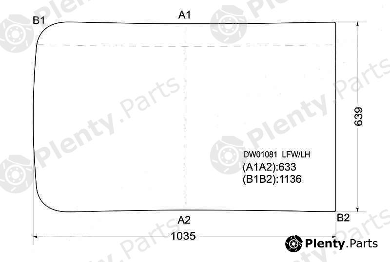  XYG part DW01081LFW/LH (DW01081LFWLH) Replacement part