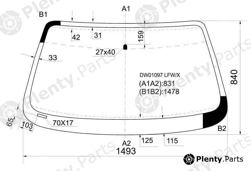  XYG part DW01097LFW/X (DW01097LFWX) Replacement part