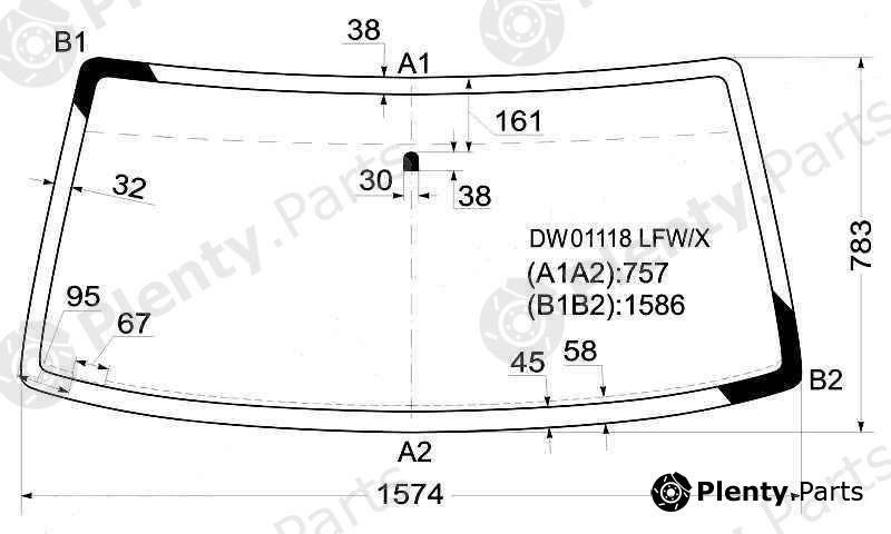  XYG part DW01118LFW/X (DW01118LFWX) Replacement part
