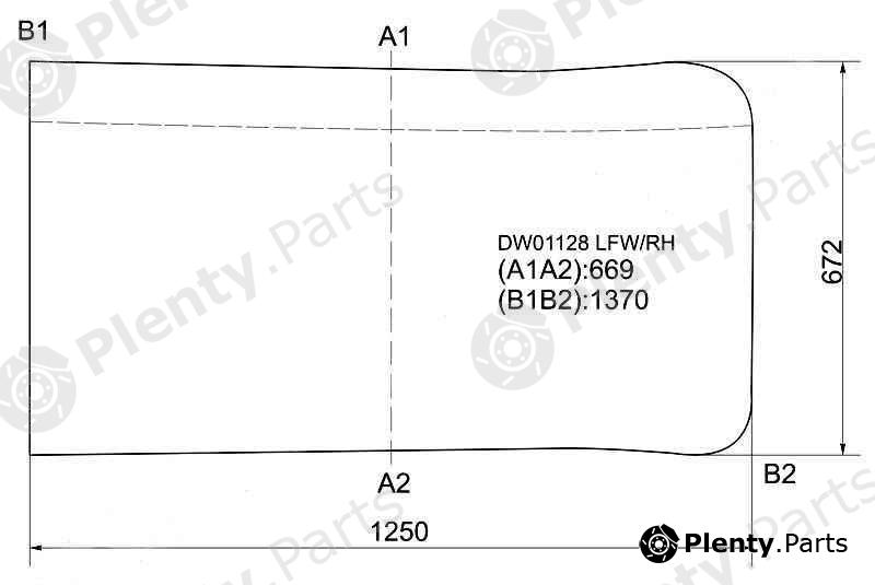  XYG part DW01128LFW/RH (DW01128LFWRH) Replacement part