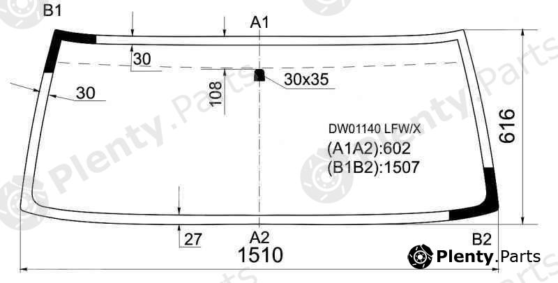  XYG part DW01140LFW/X (DW01140LFWX) Replacement part
