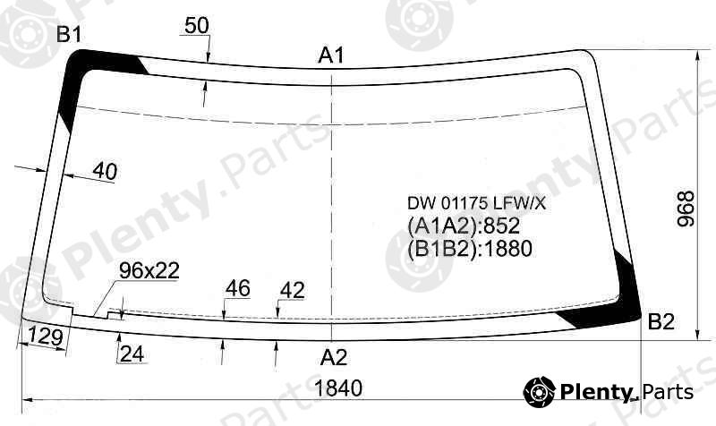  XYG part DW01175LFW/X (DW01175LFWX) Replacement part
