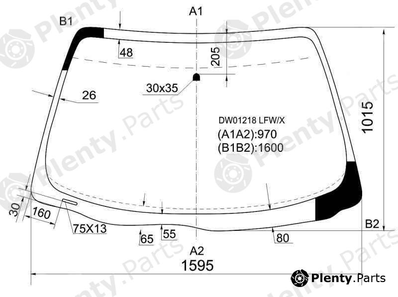  XYG part DW01218LFW/X (DW01218LFWX) Replacement part