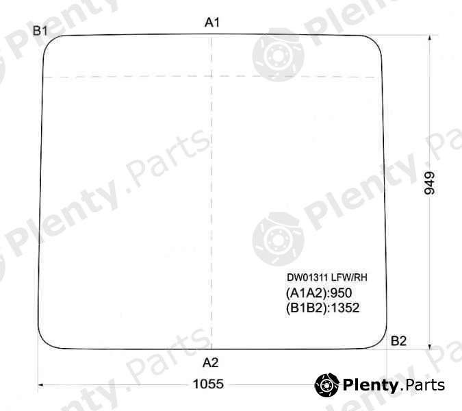  XYG part DW01311LFW/RH (DW01311LFWRH) Replacement part