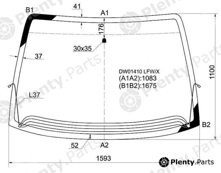  XYG part DW01410LFW/H/X (DW01410LFWHX) Replacement part