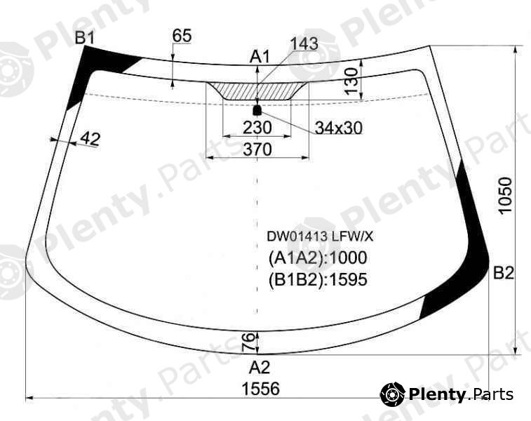  XYG part DW01413LFW/X (DW01413LFWX) Replacement part