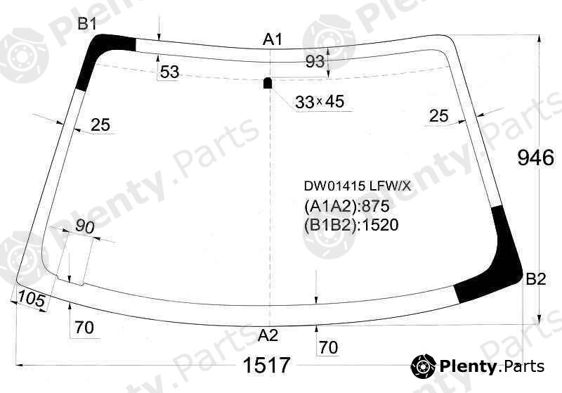  XYG part DW01415LFW/X (DW01415LFWX) Replacement part