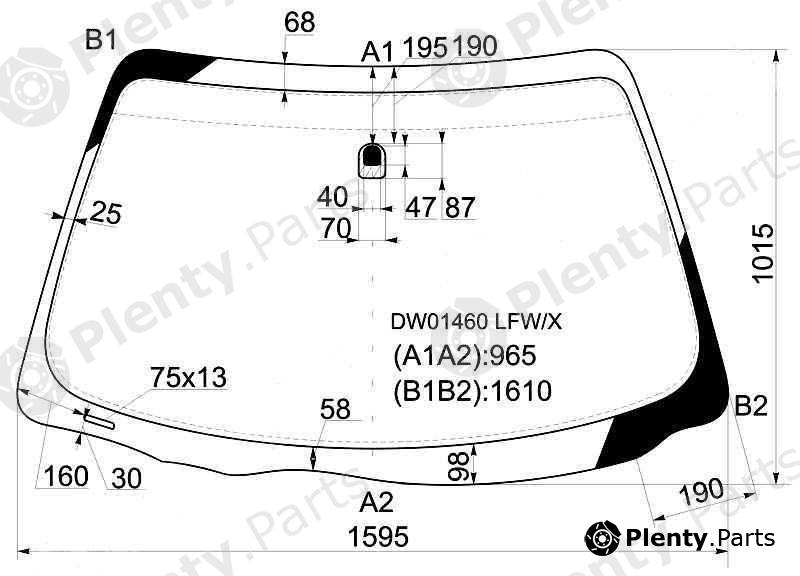  XYG part DW01460LFW/X (DW01460LFWX) Replacement part