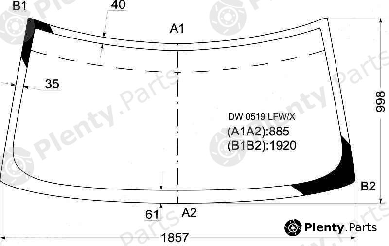  XYG part DW01519LFW/X (DW01519LFWX) Replacement part