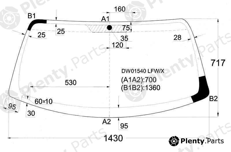  XYG part DW01540LFW/X (DW01540LFWX) Replacement part