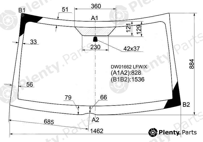  XYG part DW01662LFW/X (DW01662LFWX) Replacement part