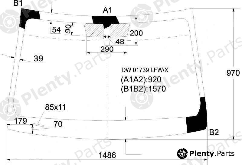  XYG part DW01739LFW/X (DW01739LFWX) Replacement part