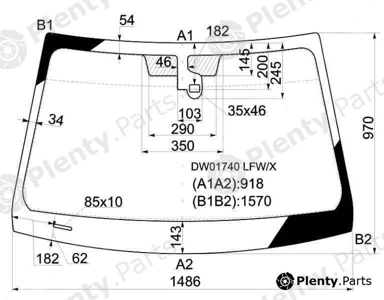  XYG part DW01740LFW/X (DW01740LFWX) Replacement part