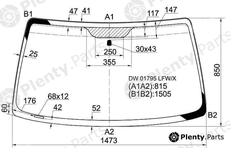  XYG part DW01795LFW/X (DW01795LFWX) Replacement part