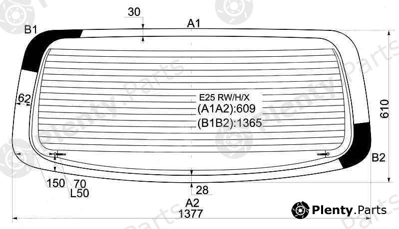  XYG part E25RW/H/X (E25RWHX) Replacement part