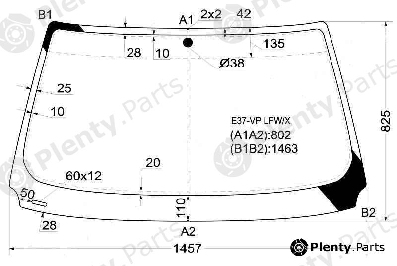  XYG part E37-VPLFW/X (E37VPLFWX) Replacement part